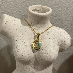 Larimar necklace